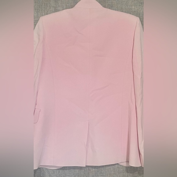 New”Zadig & Voltaire ‘Very Creepe’ Crepe Blazer-SMALL/US-36EU-light pink, lined - Picture 4 of 10